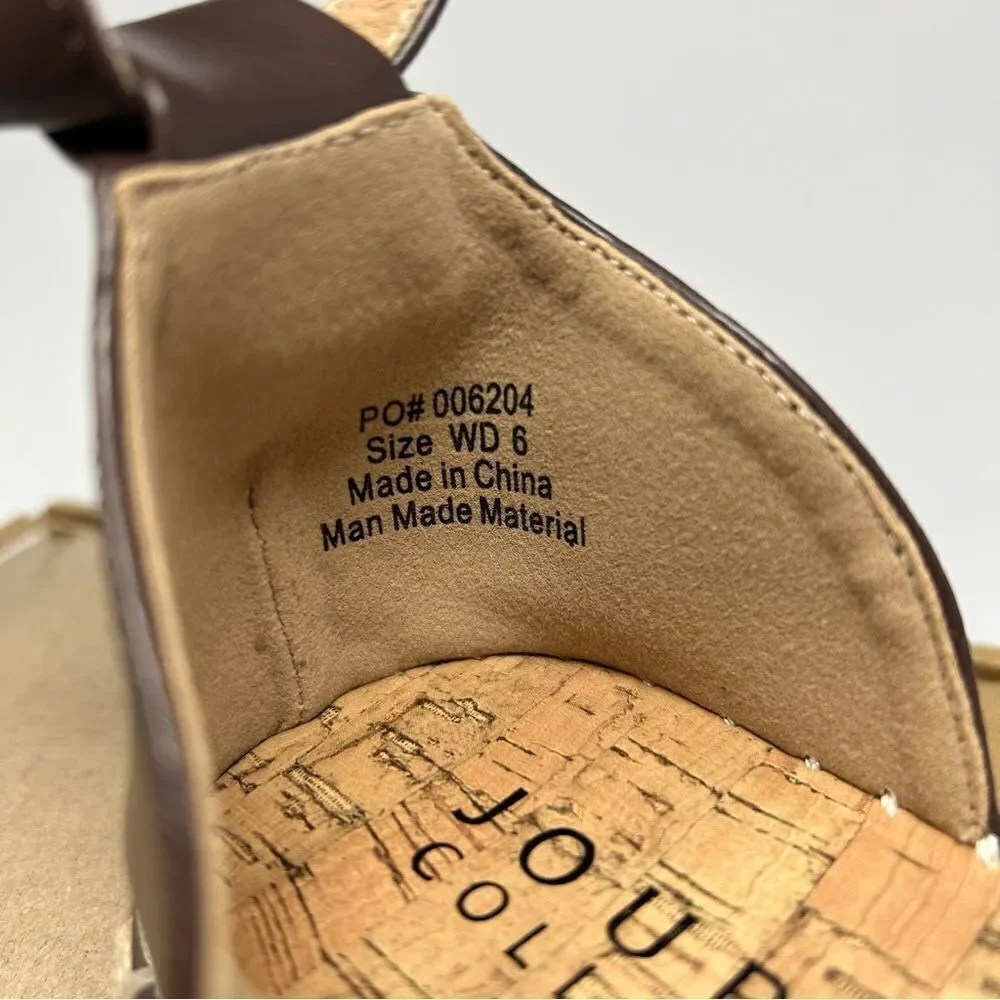 Journee Lyddia Sandals Wide Width NEW!